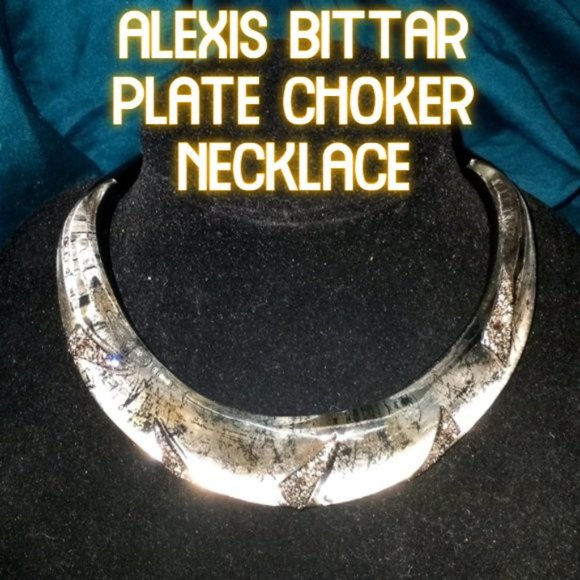 Alexis Bittar Jewelry - Alexis Bittar Plate Choker Necklace